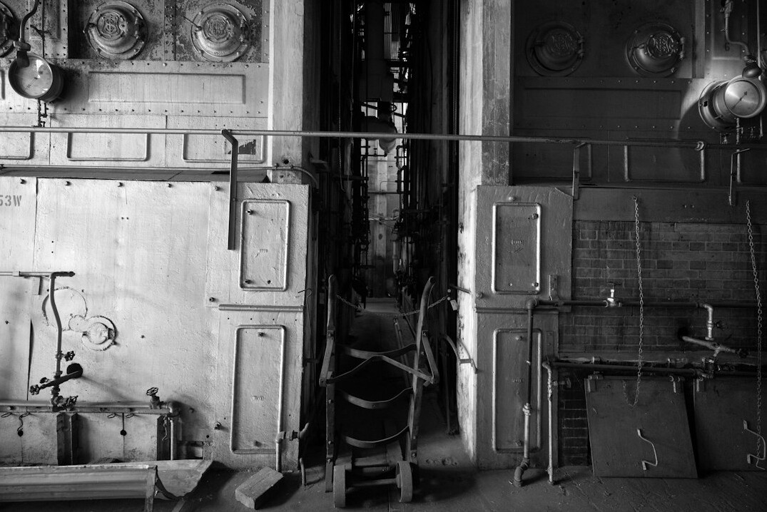 bank vault interior