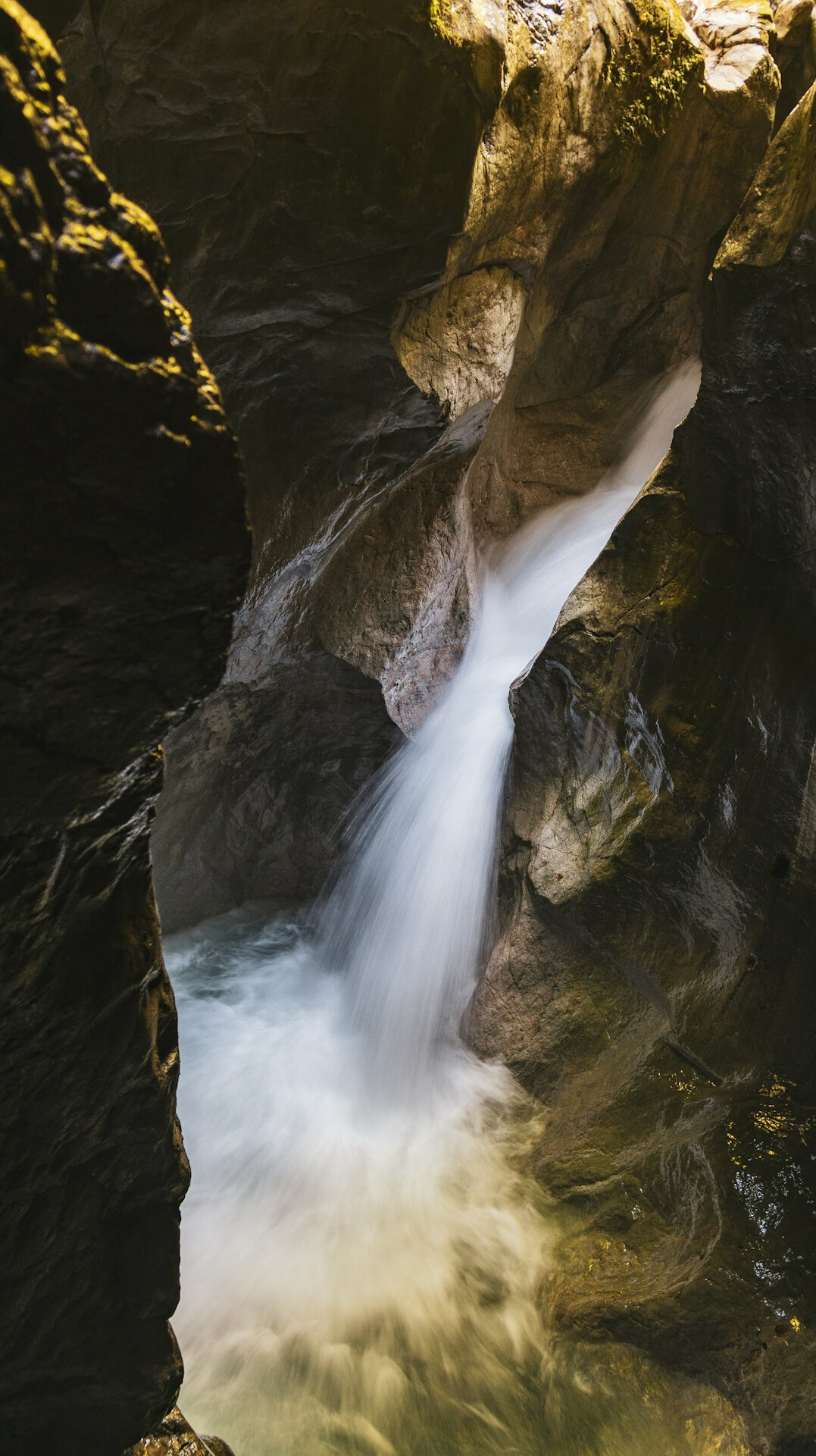 alpine cave exploration
